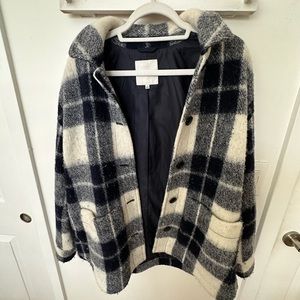 Madewell Walton Shirt-Jacket in Colleton Plaid